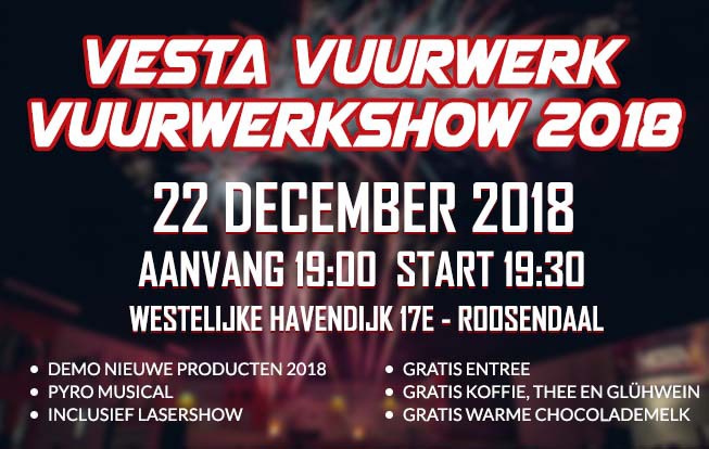 Vuurwerkshow 2018