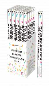 Confetti blaster Multicolor 80 cm