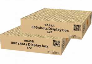 800 shots Display box